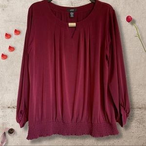 Alfani blouse XL with elastic bottom.